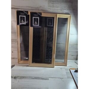 3pk 2010 Masters Touch Screen Art Canvas 10x20 Wood Frame Black Mesh 1797240 NEW